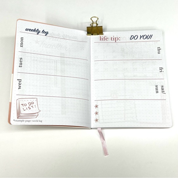 Bullet Journal Hardcover Dotted Gridded Notebook Customizable Bujo Purple - Picture 10 of 15